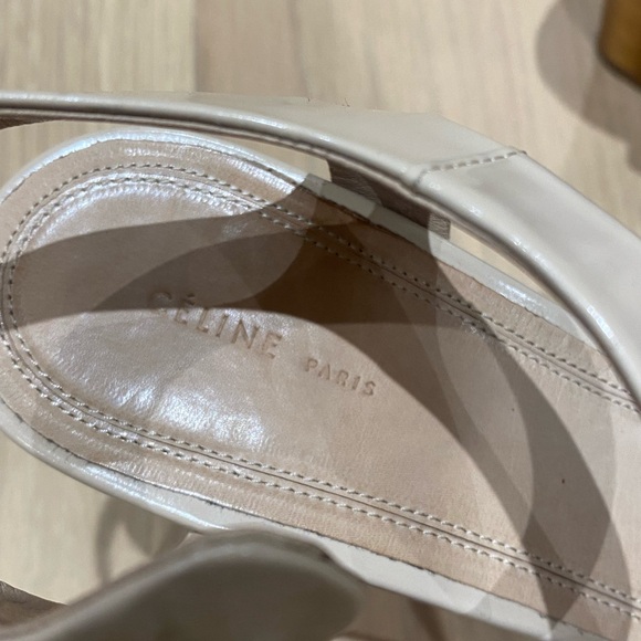 Celine Nude Wedges - Picture 5 of 8